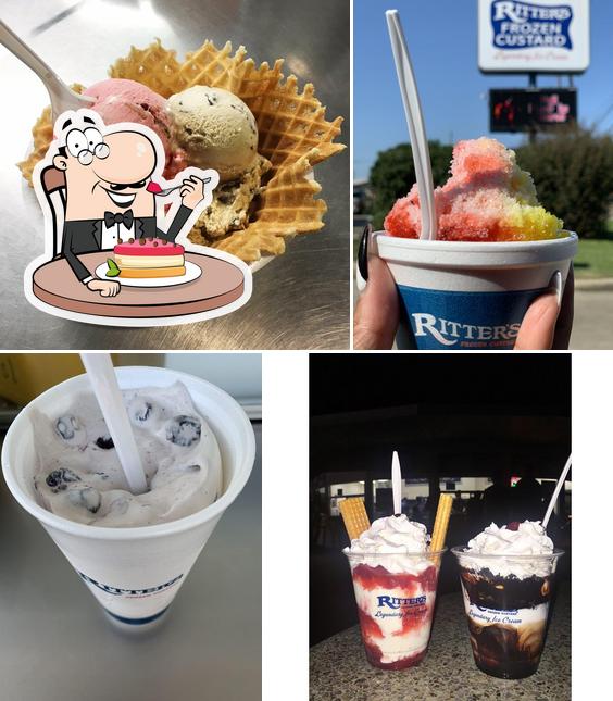 Ritter's Frozen Custard, 3427 N Fry Rd in Houston Restaurant menu and