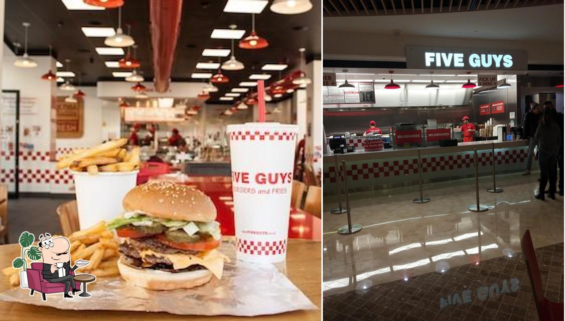 L'intérieur de Five Guys