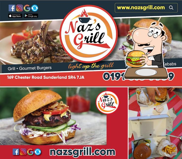 Гамбургеры из "Naz's Grill" придутся по вкусу любому гурману