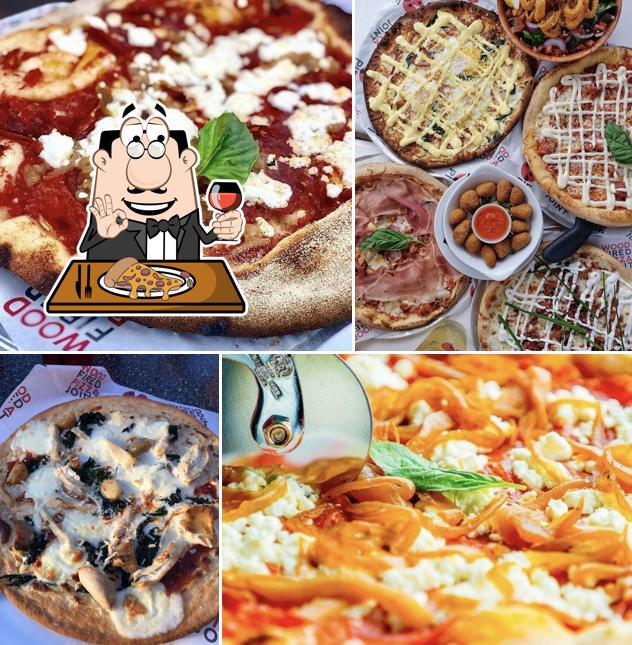 Try out pizza at Pie Wood Fired Pizza Joint