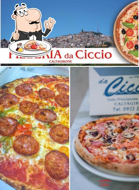 Scegli tra le molte varianti di pizza