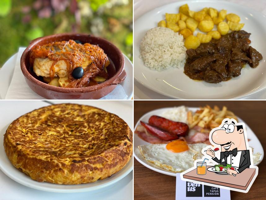 Comida en Café Venus
