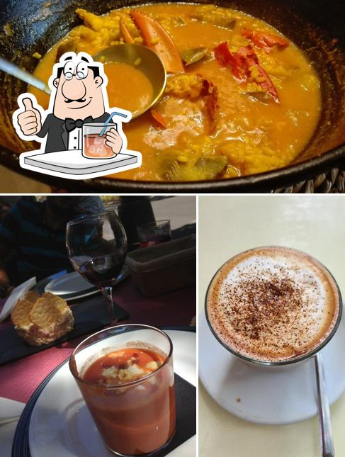 Estas son las fotografías que hay de bebida y comida en Restaurante Los Viñedos