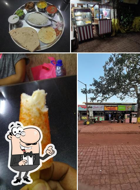 Sakvill Ice Cream Center Matheran is distinguished by exterior and food