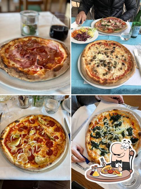 Scegli una pizza a Pizzeria Bacco