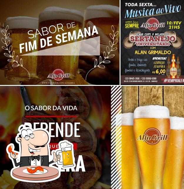 Peça um copo de cerveja leve ou escura