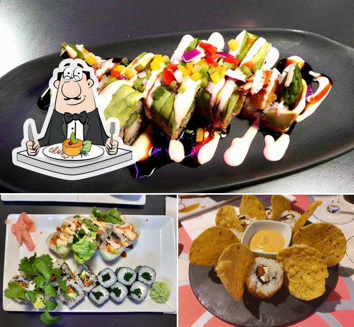 Comida en Miss Sushi Cortes Restaurante Japonés
