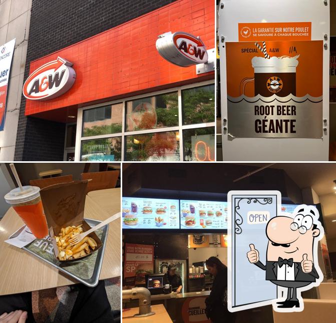 Voici une image de A&W Canada