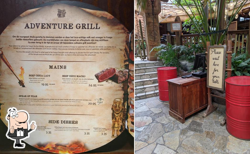 Here's a picture of Fûego adventure grill
