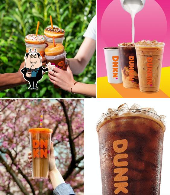 Насладитесь напитками из бара "Dunkin'"