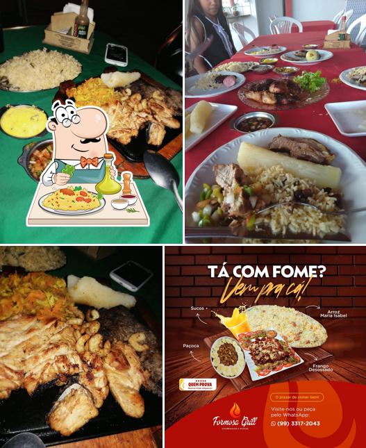 Platos en Formosa Grill