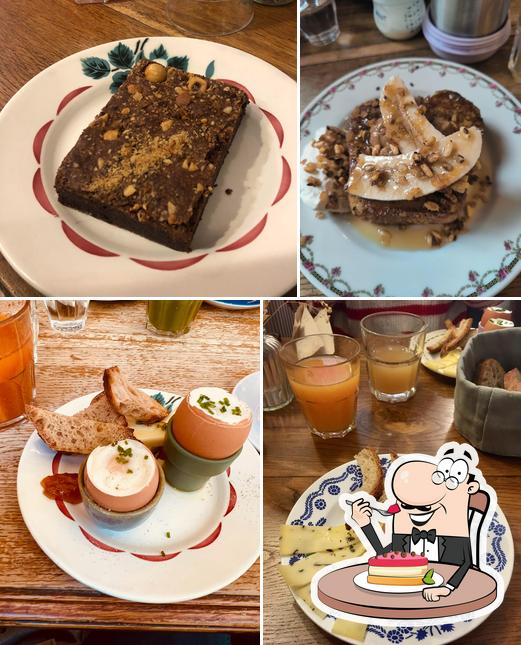 VALMA Paris • Batignolles - Cantine & Brunch sert un nombre de plats sucrés