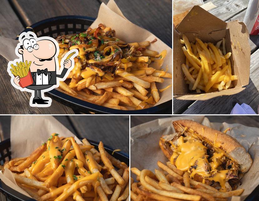 Try out French fries at Lil Joe's Cheesesteaks