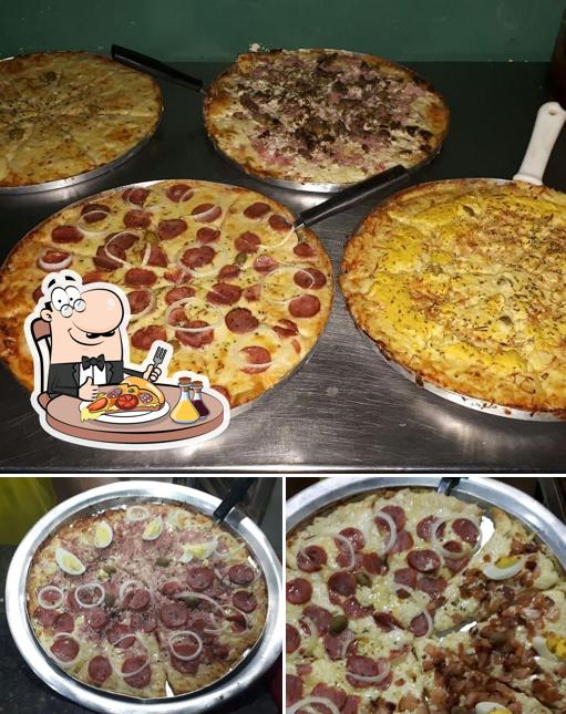 Consiga diversos variedades de pizza