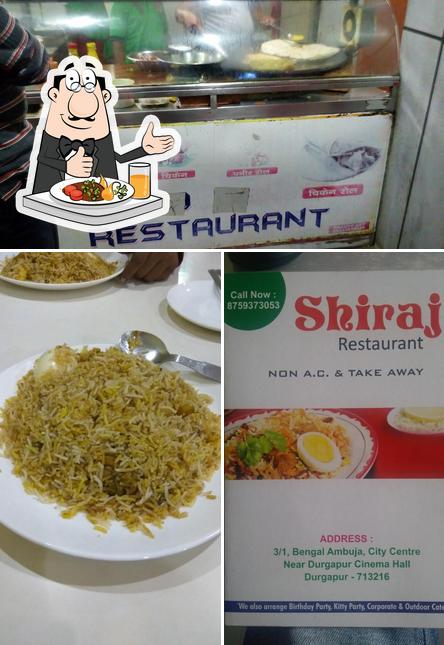 Food at Shiraj Restaurant
