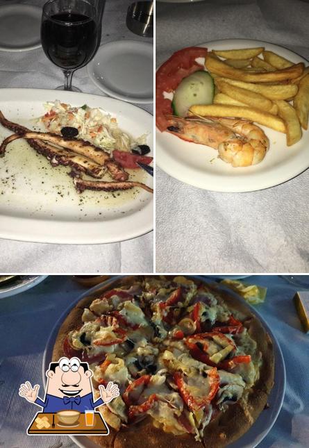 Food at Taverna Poseidon