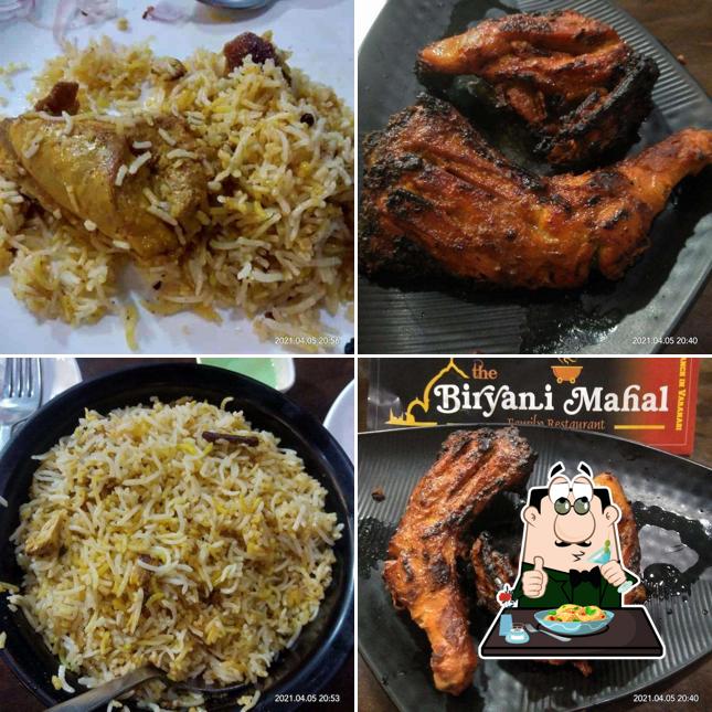 Food at Biryani Mahal