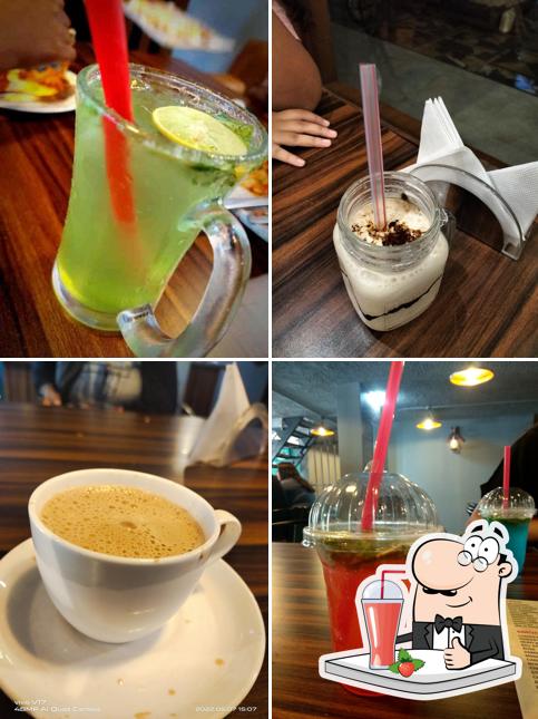 Check out various drinks served at Le Shaay Resto Cafe