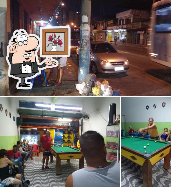 O interior do Bar do Zé Luiz