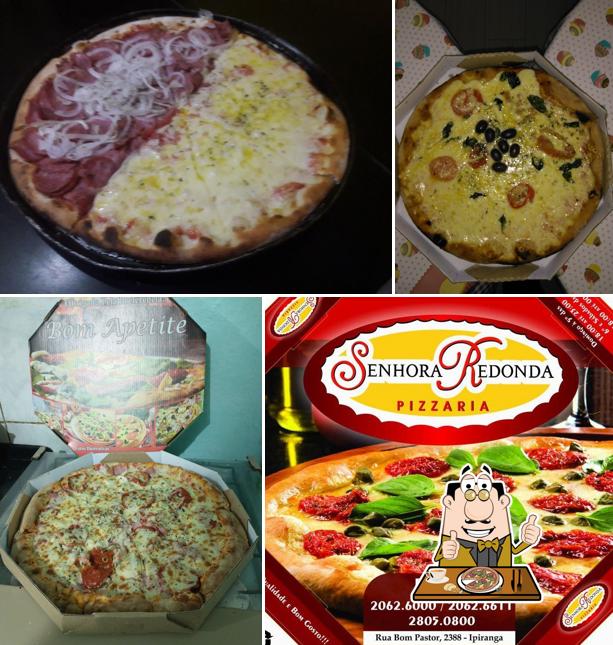 Peça diferentes estilos de pizza