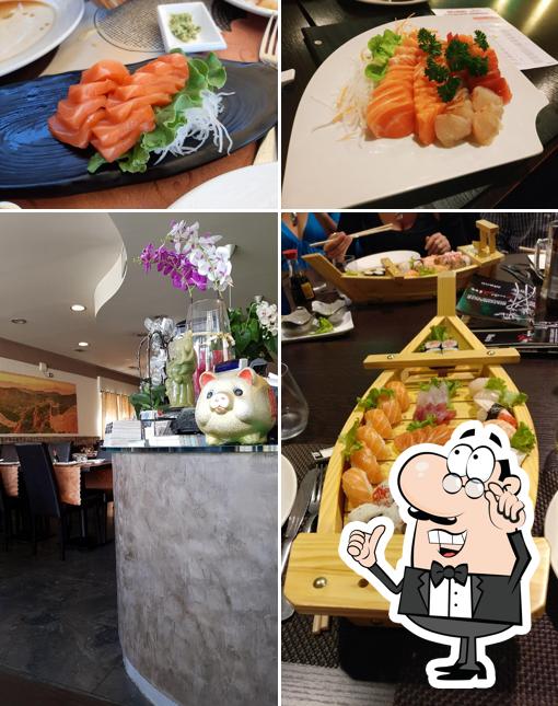 L'intérieur de Sushi Lin