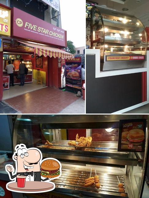 Five Star Chicken’s burgers will suit different tastes