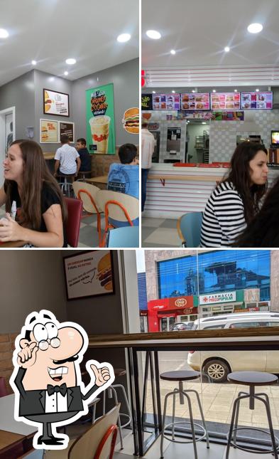 O interior do Bob's