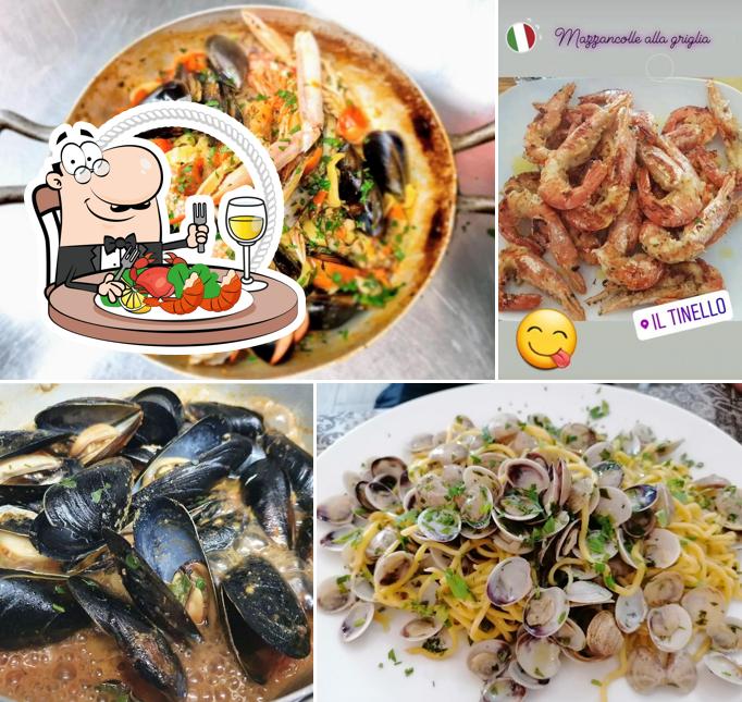 Prenez des fruits de mer à Il Tinello