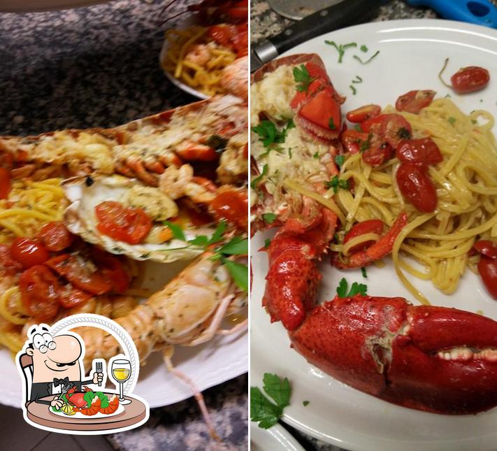 Prenditi la cucina di mare a Mistic Pizza