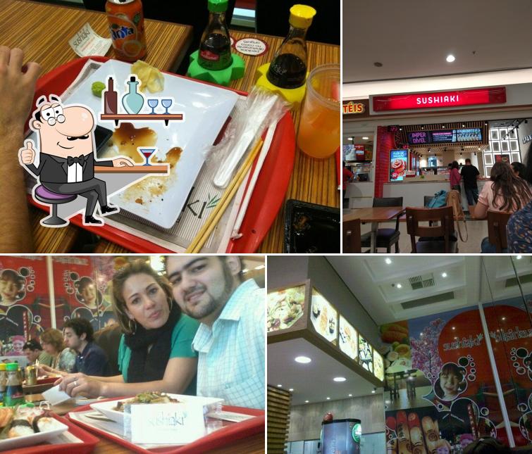 Veja imagens do interior do Sushiaki - Shopping Barigui