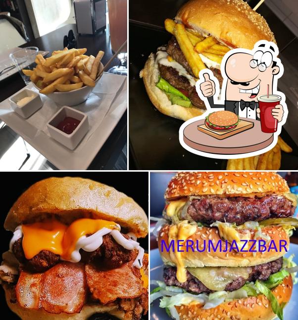 Hamburger al MERUMJAZZBAR