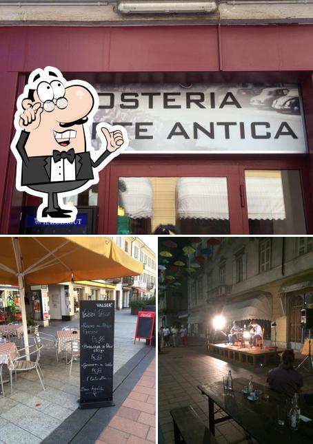 Dai un'occhiata agli interni di Osteria Corte Antica