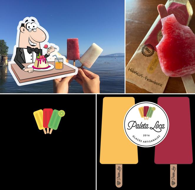 Paleta Loca offre un'ampia selezione di dessert