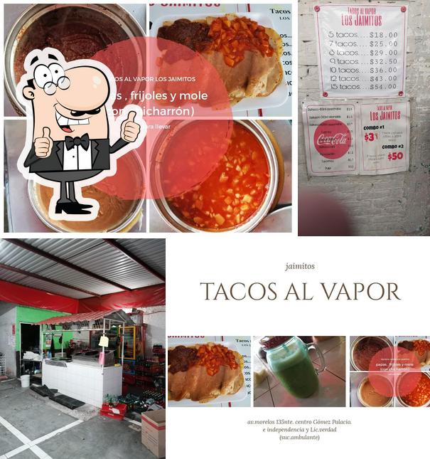 Это снимок ресторана "Tacos Al Vapor los jaimitos"