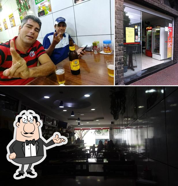 O interior do Bar e Restaurantes do Primo