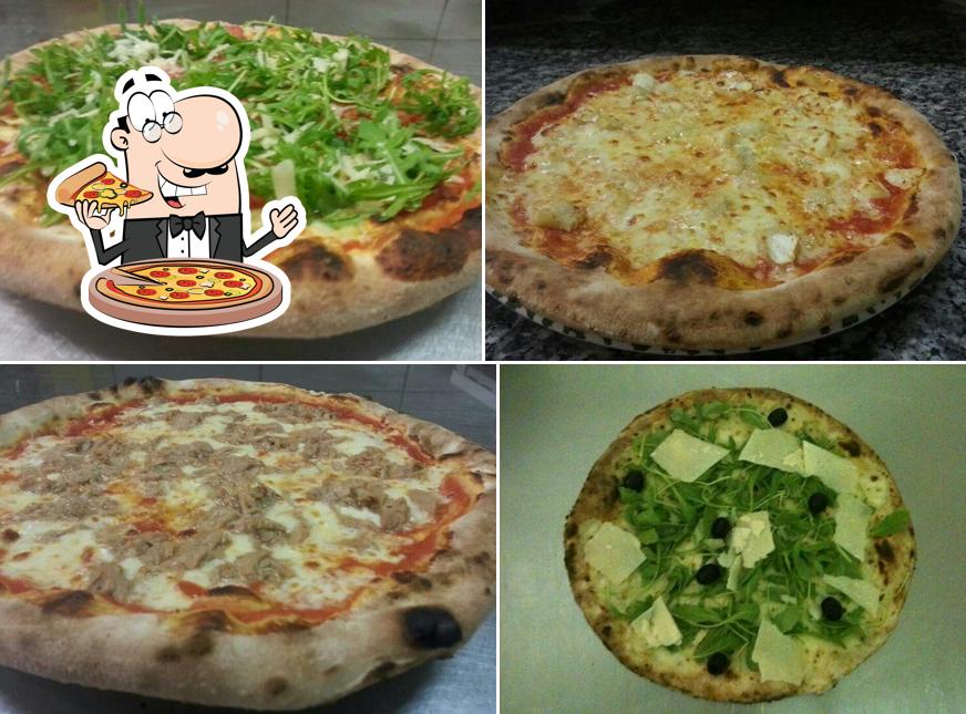 A Dopio, puoi ordinare una bella pizza