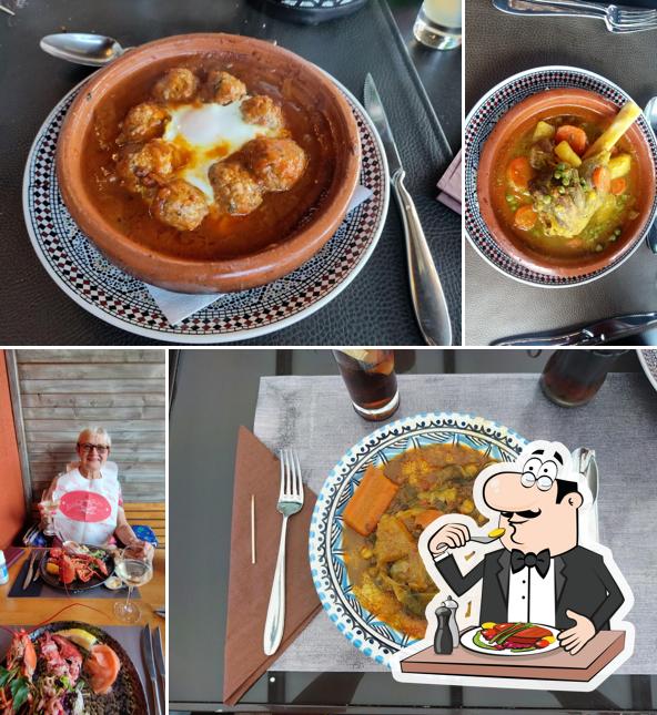 Plats à La Baie du Touareg