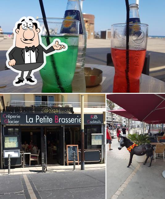 La intérieur et bière du restaurant