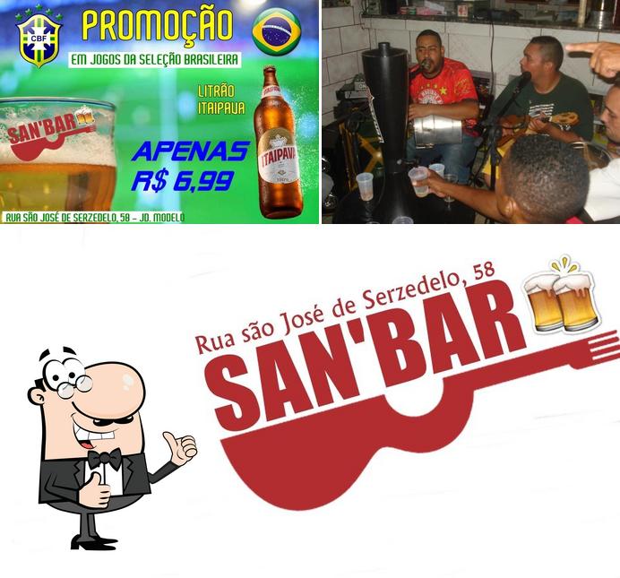 See the pic of San'Bar