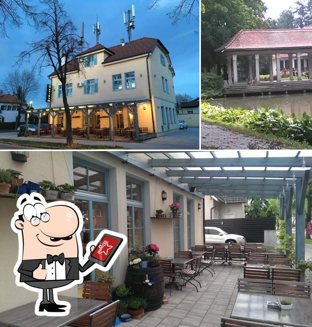 Gli esterni di Restavracija Parma