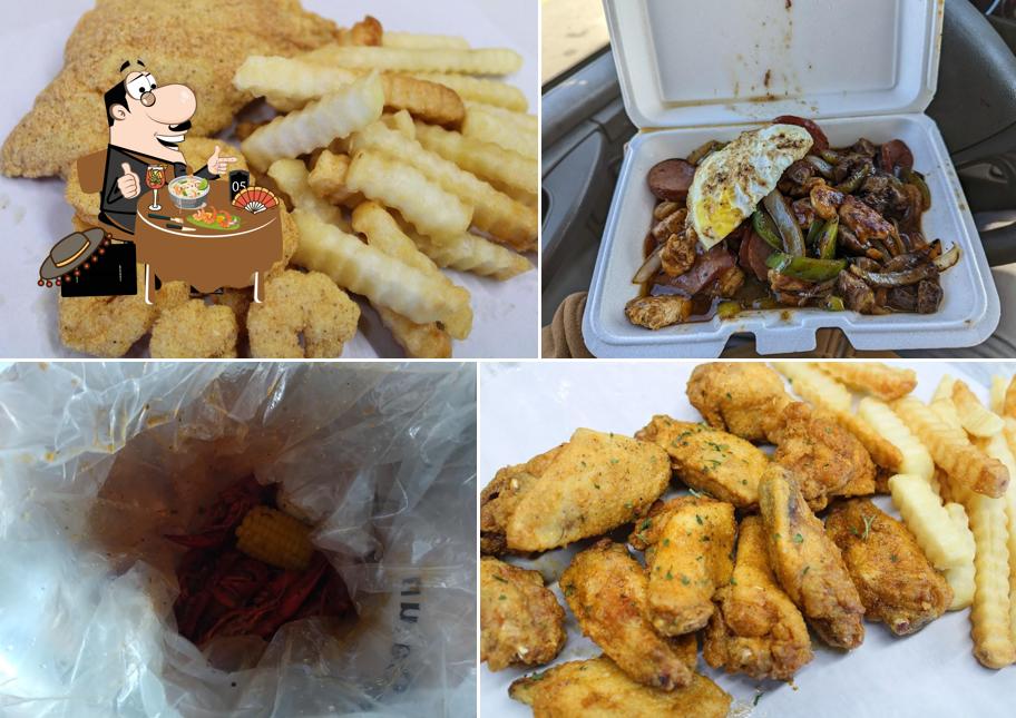 The Cajun Fried House in Pine Bluff Restaurant menu and reviews