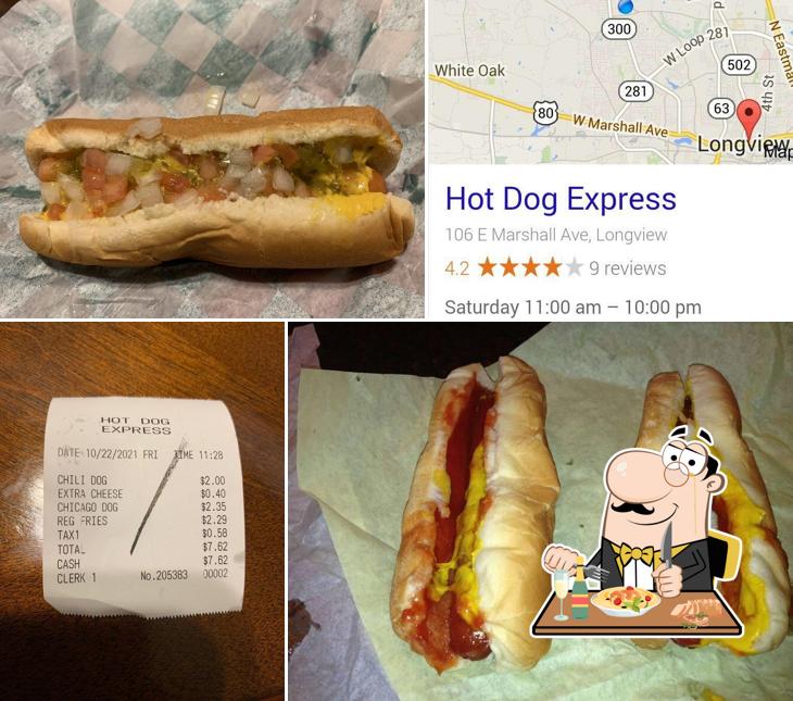Comida en Hot Dog Express