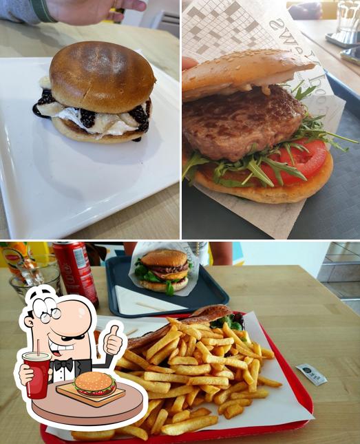 Prenez un hamburger à La Maison du Burger