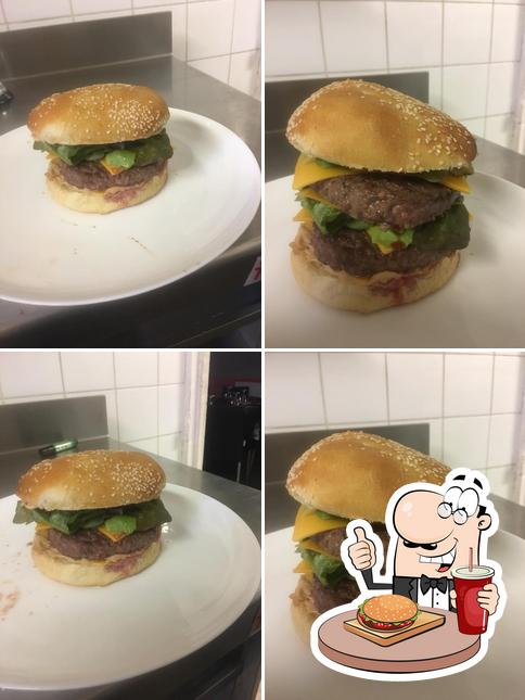 Prenez un hamburger à L'alezan