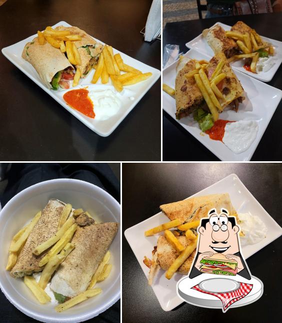 Clube sanduíches em Cozinha Árabe