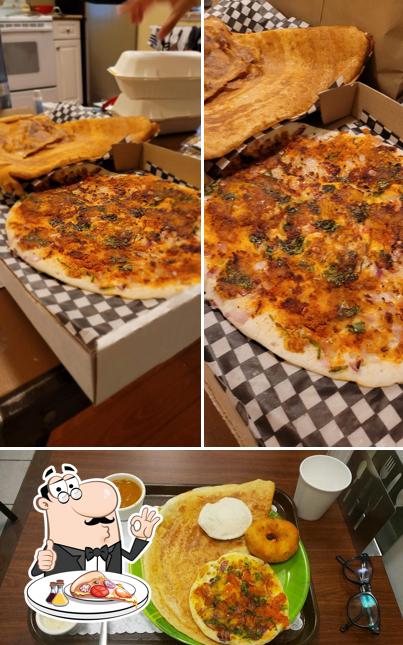 Choisissez des pizzas à Dosa Paragon
