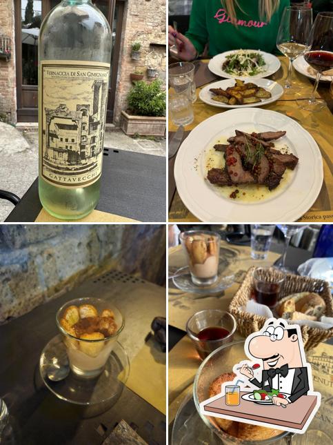 Platti al Cantina Gattavecchi Ristorante Tenuta Poggio alla Sala