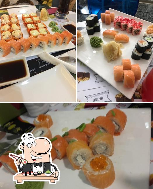 Sushi Studio sirve rollitos de sushi