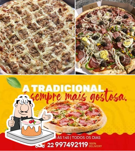 Bolos de cenoura em Pizza X Búzios