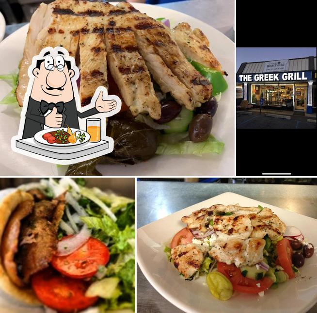 Food at The Greek Grill